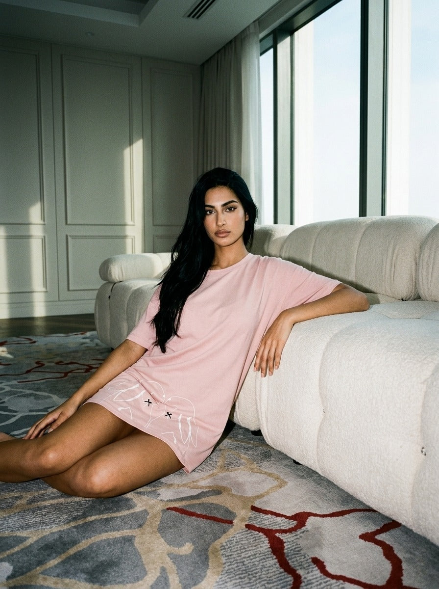 Home Bliss Pink Cotton Pajamas – Comfortable Summer Sleepwear
