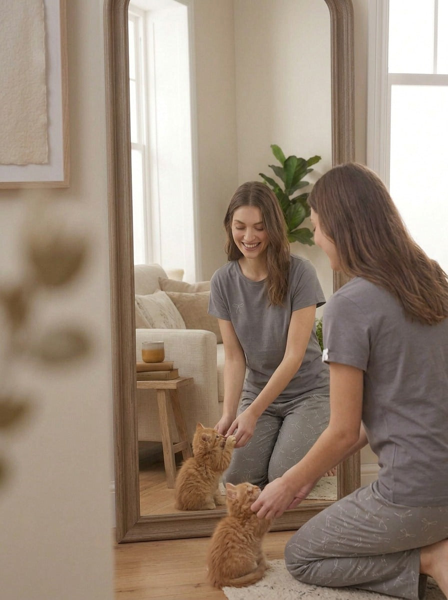 Lily Women Cotton Long Sleepwear Set – Soft Homewear