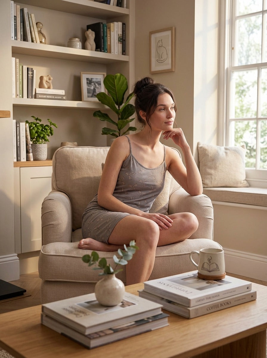 Cozy Dream Cotton Pajamas – Women Summer Lounge Sleepwear