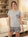 Soft Haven Cotton Pajama Set – Summer Nightwear