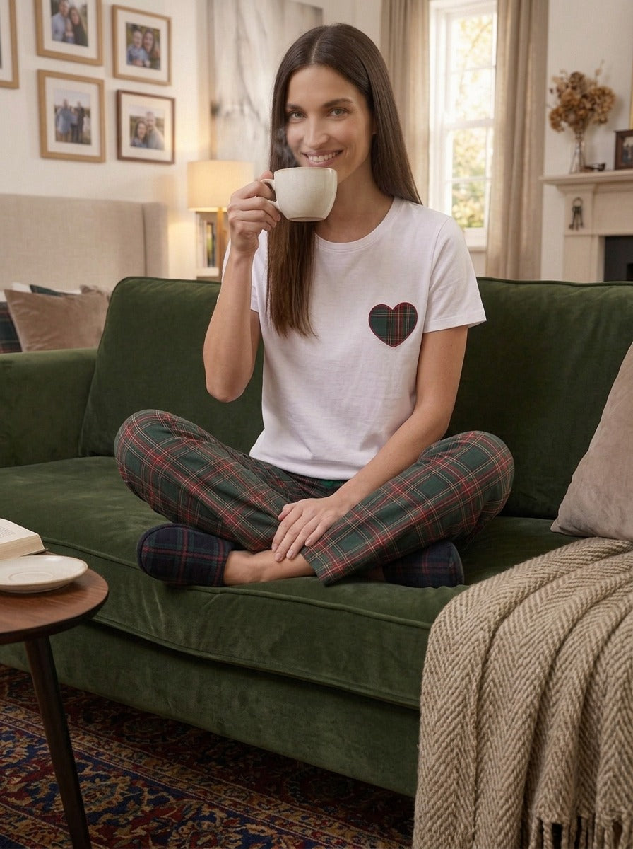 Sunday Comfort Pajama Set – Soft Cotton Summer Nightwear